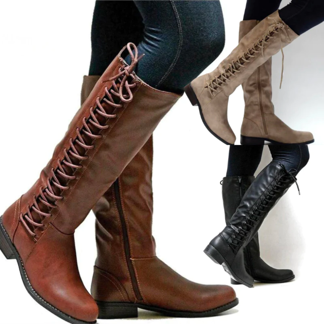 Women's Everyday Tall Leather Winter Boots