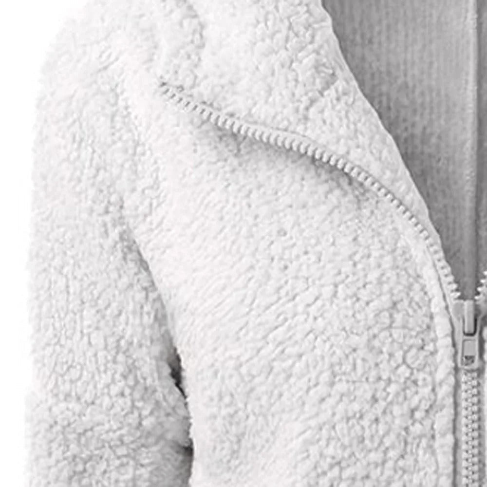 Women's Fleece Hooded Winter Jacket