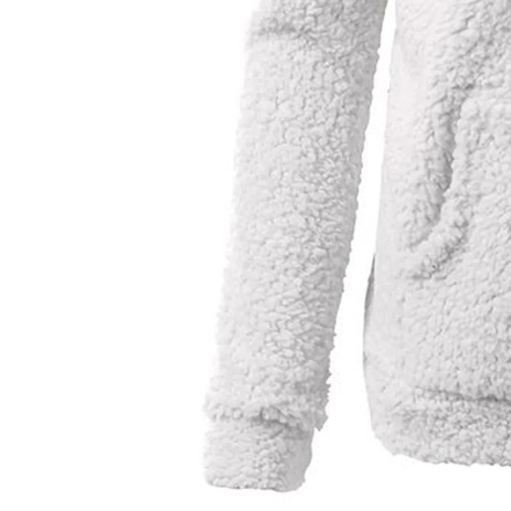 Women's Fleece Hooded Winter Jacket