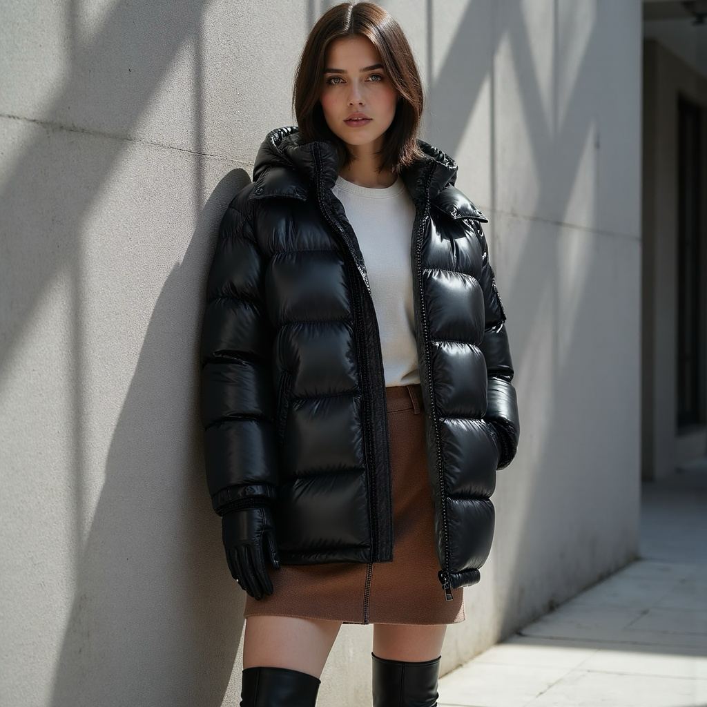 Women's Heated Winter Down Jacket