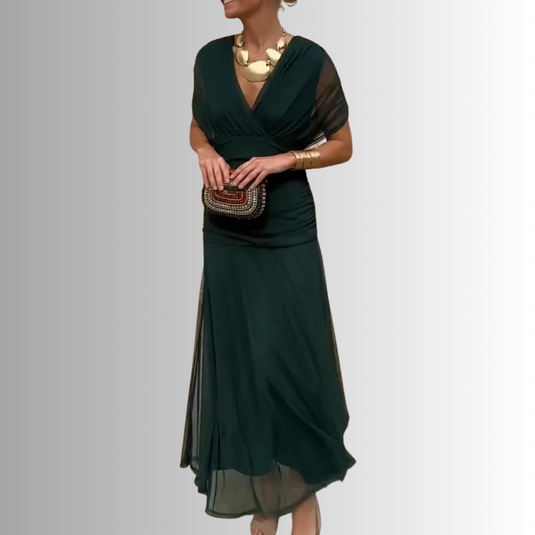 Women's Off-Shoulder Bodycon Maxi Dress