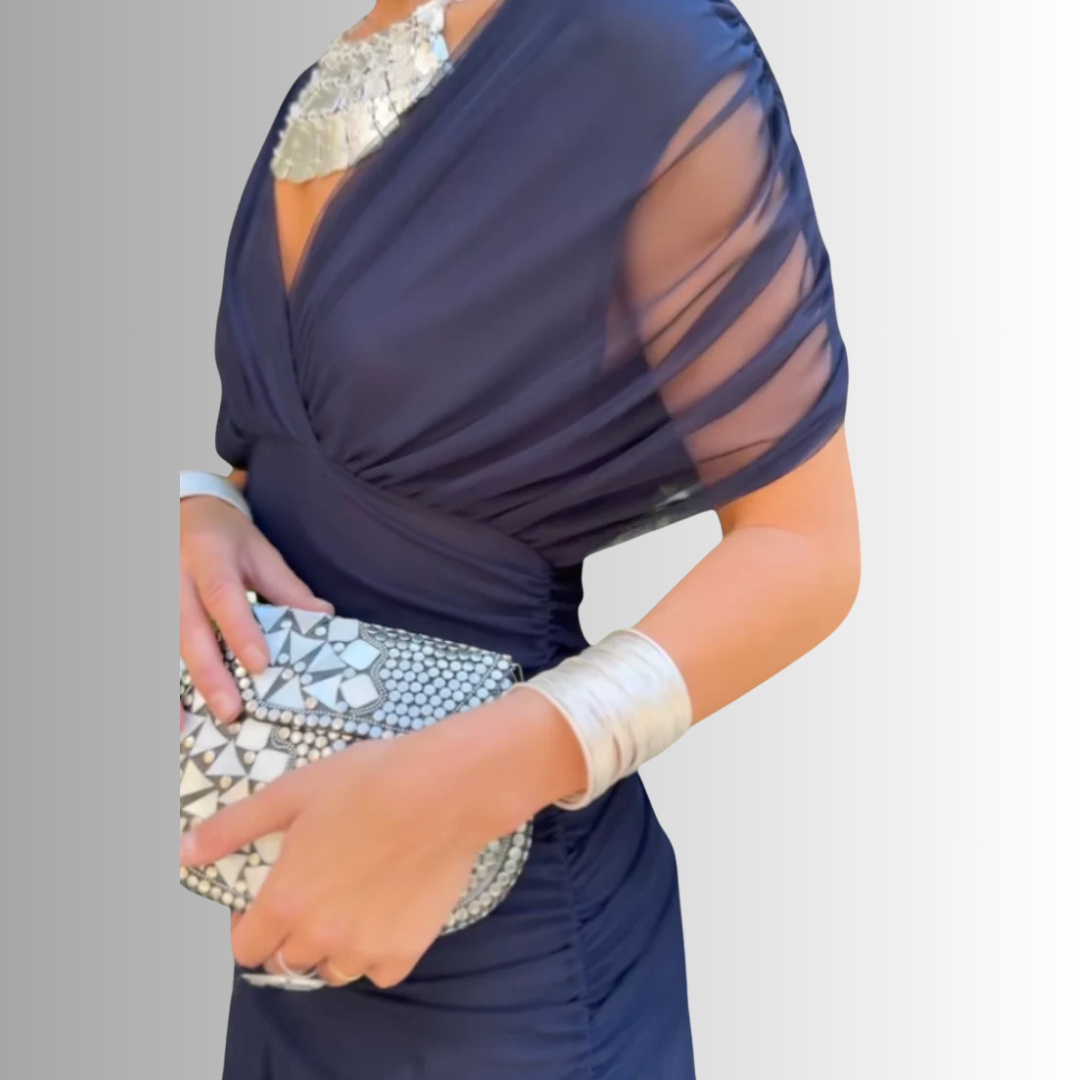 Women's Off-Shoulder Bodycon Maxi Dress