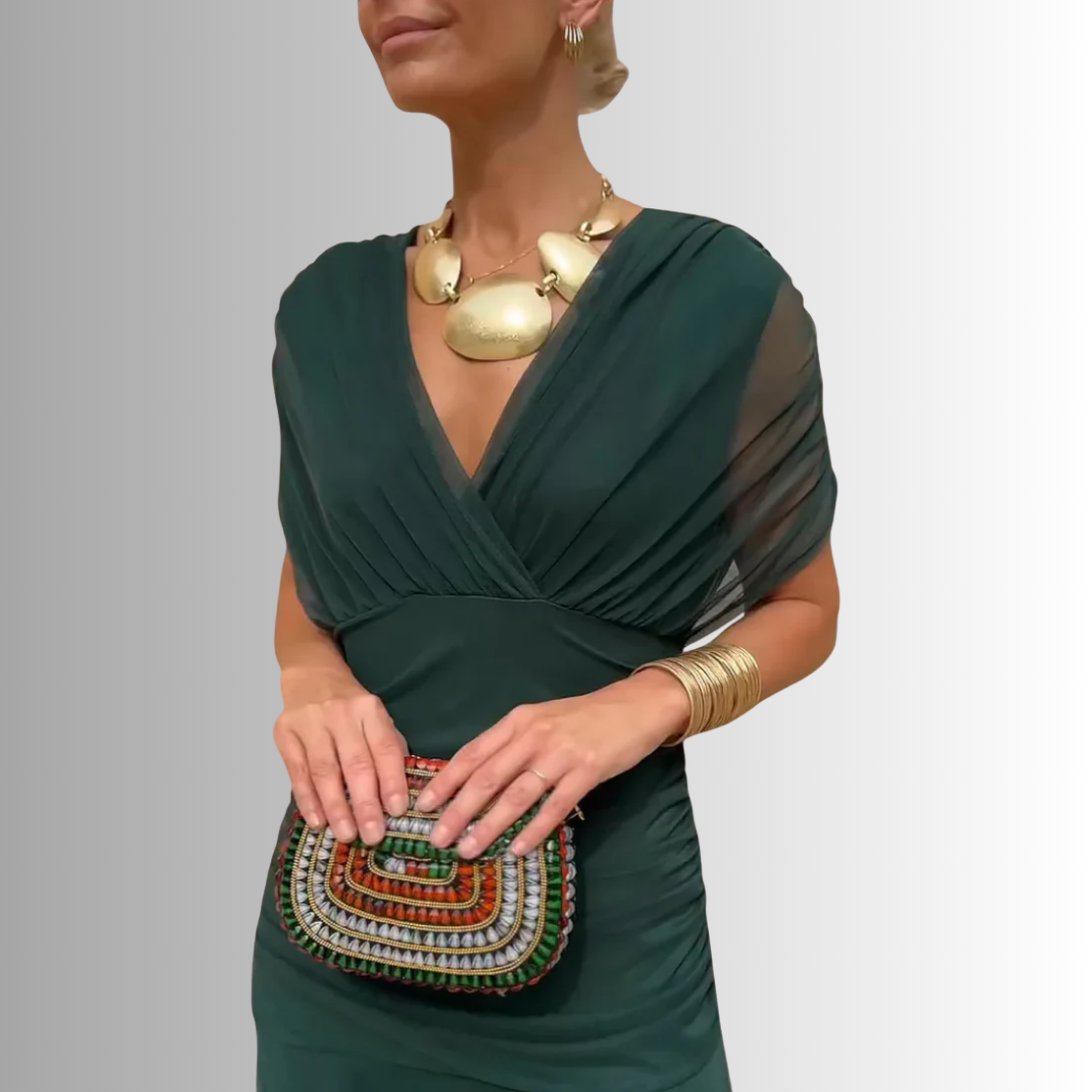 Women's Off-Shoulder Bodycon Maxi Dress