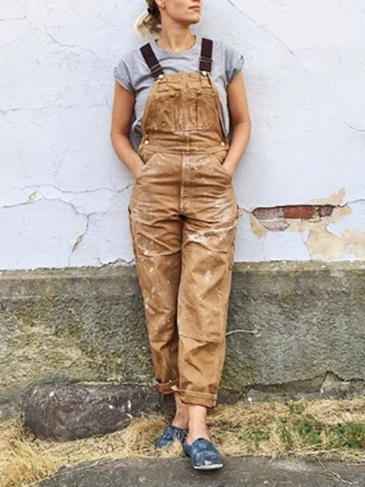 Women's Overalls | Adjustable Straps | Retro Style