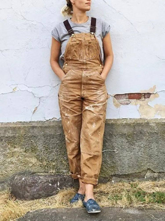 Women's Overalls | Adjustable Straps | Retro Style