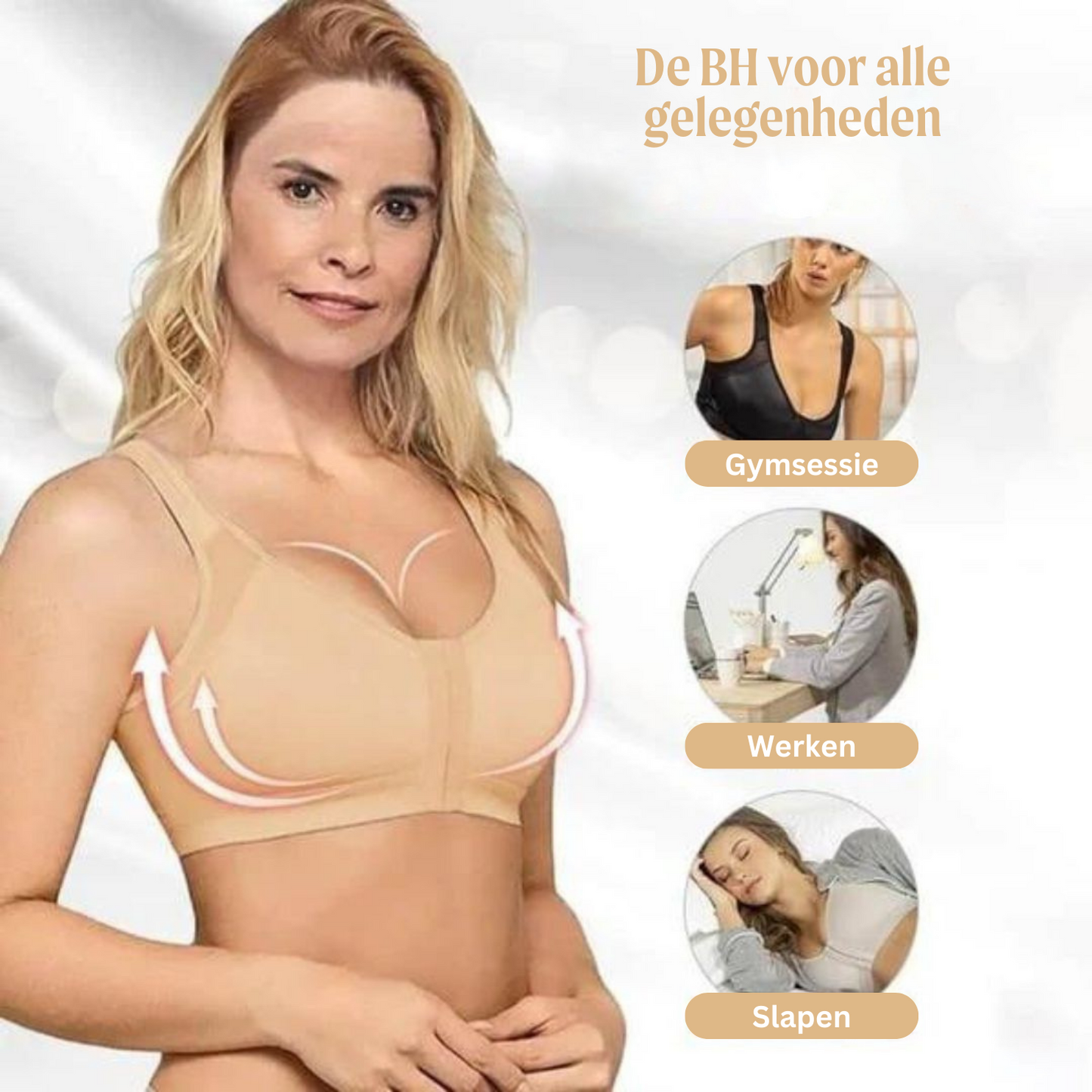 Women's Posture Correcting Bra - Comfort & Back Support