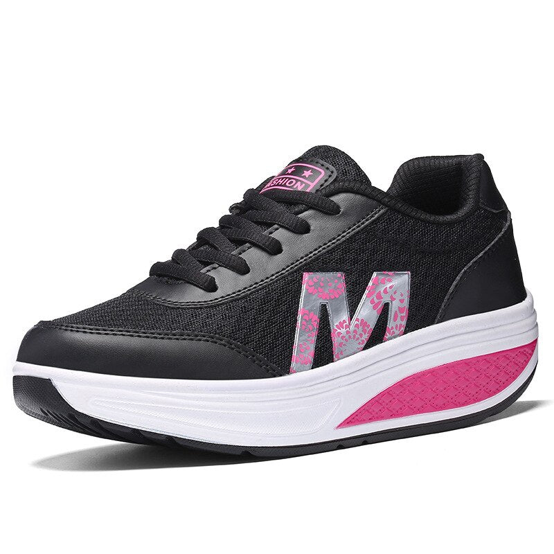 Women's Supportive Walking Sneakers with Breathable Comfort