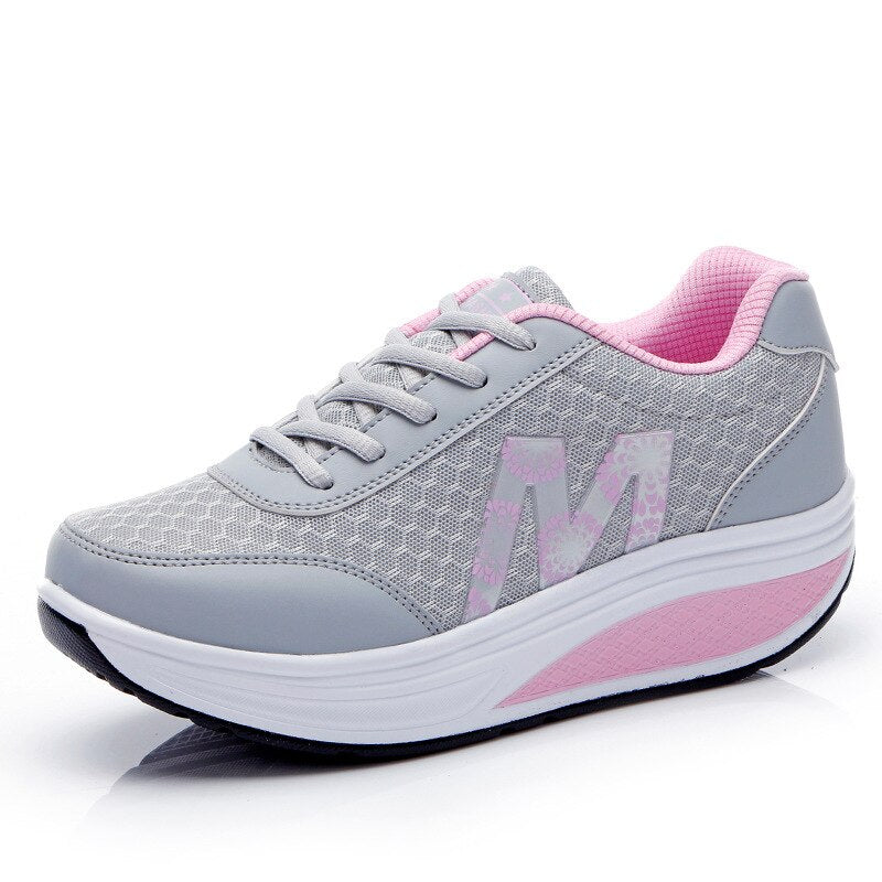 Women's Supportive Walking Sneakers with Breathable Comfort