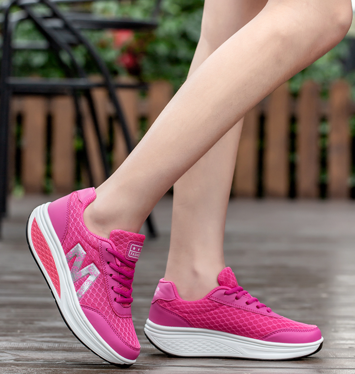 Women's Supportive Walking Sneakers with Breathable Comfort