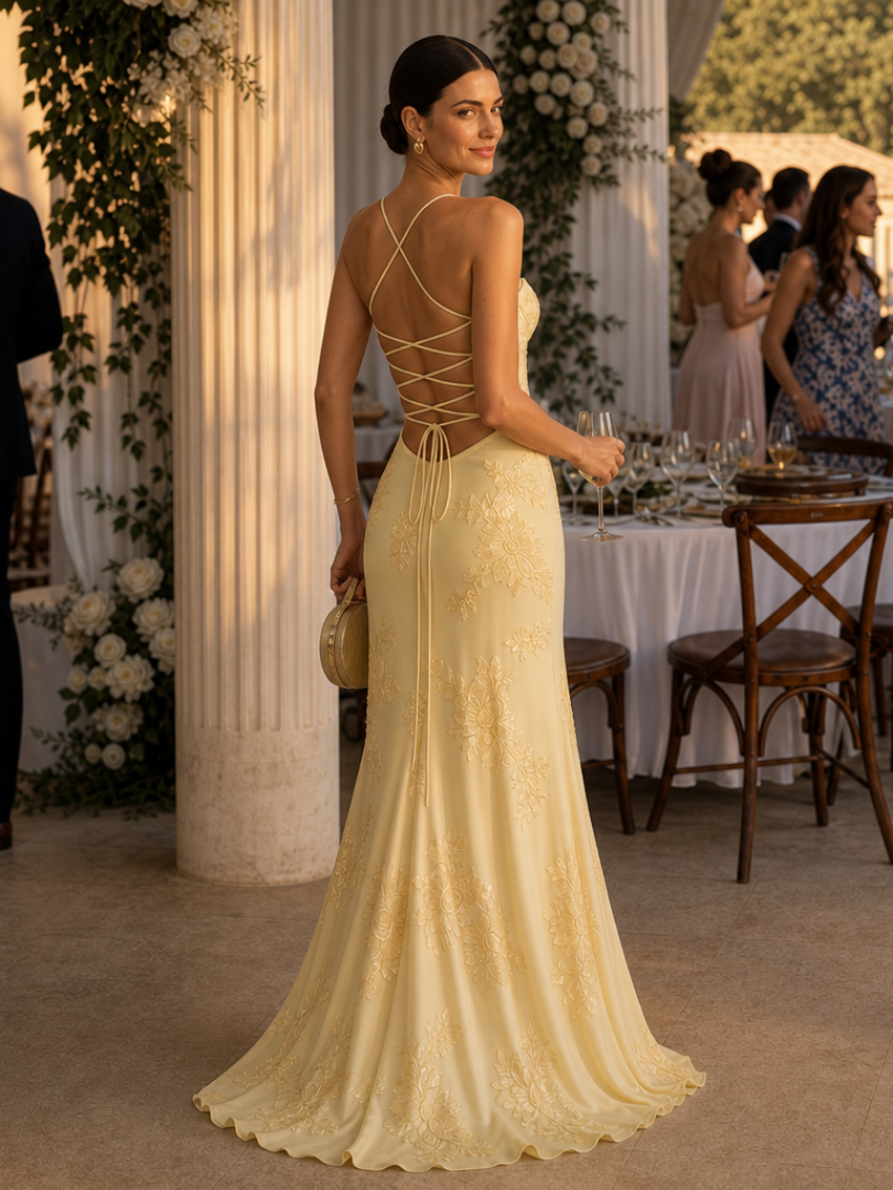 Women's Sweetheart Bodycon Maxi Dress