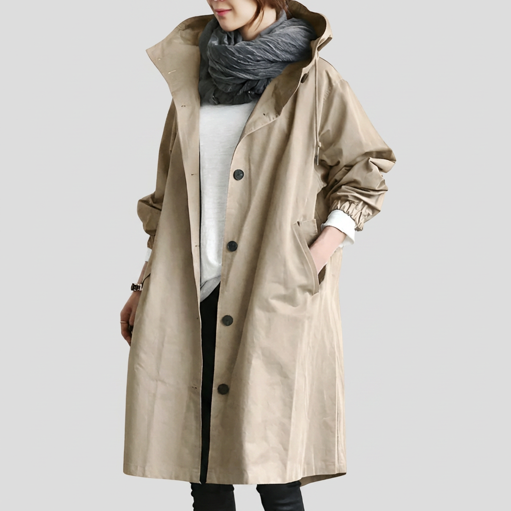 Women's Trend-Conscious Raincoat