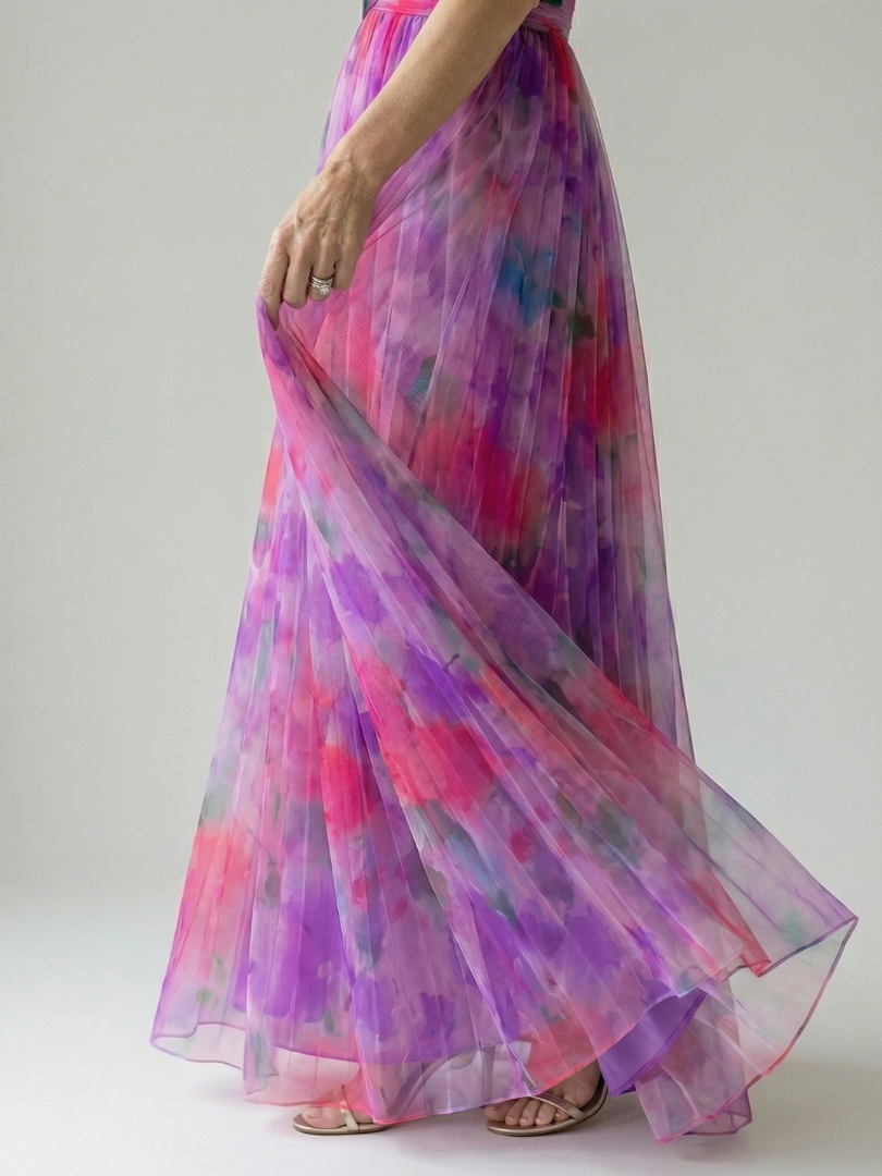 Women's V-Neck Maxi Dress