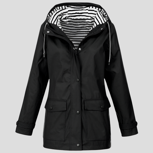Women's Waterproof and Windproof Hooded Jacket