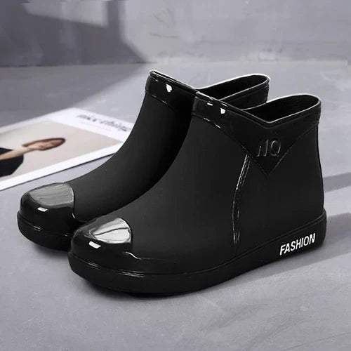 Women's Waterproof Ankle Boots with Side Zip