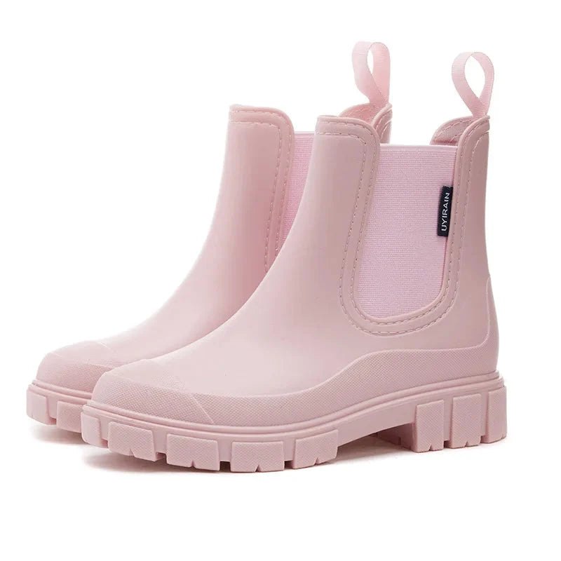 Women's Waterproof Low-Cut Rain Boots