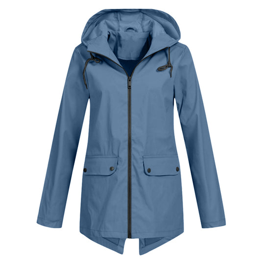 Women's Waterproof Transitional Hooded Zip Jacket
