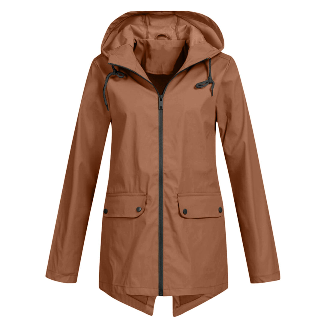 Women's Waterproof Transitional Hooded Zip Jacket