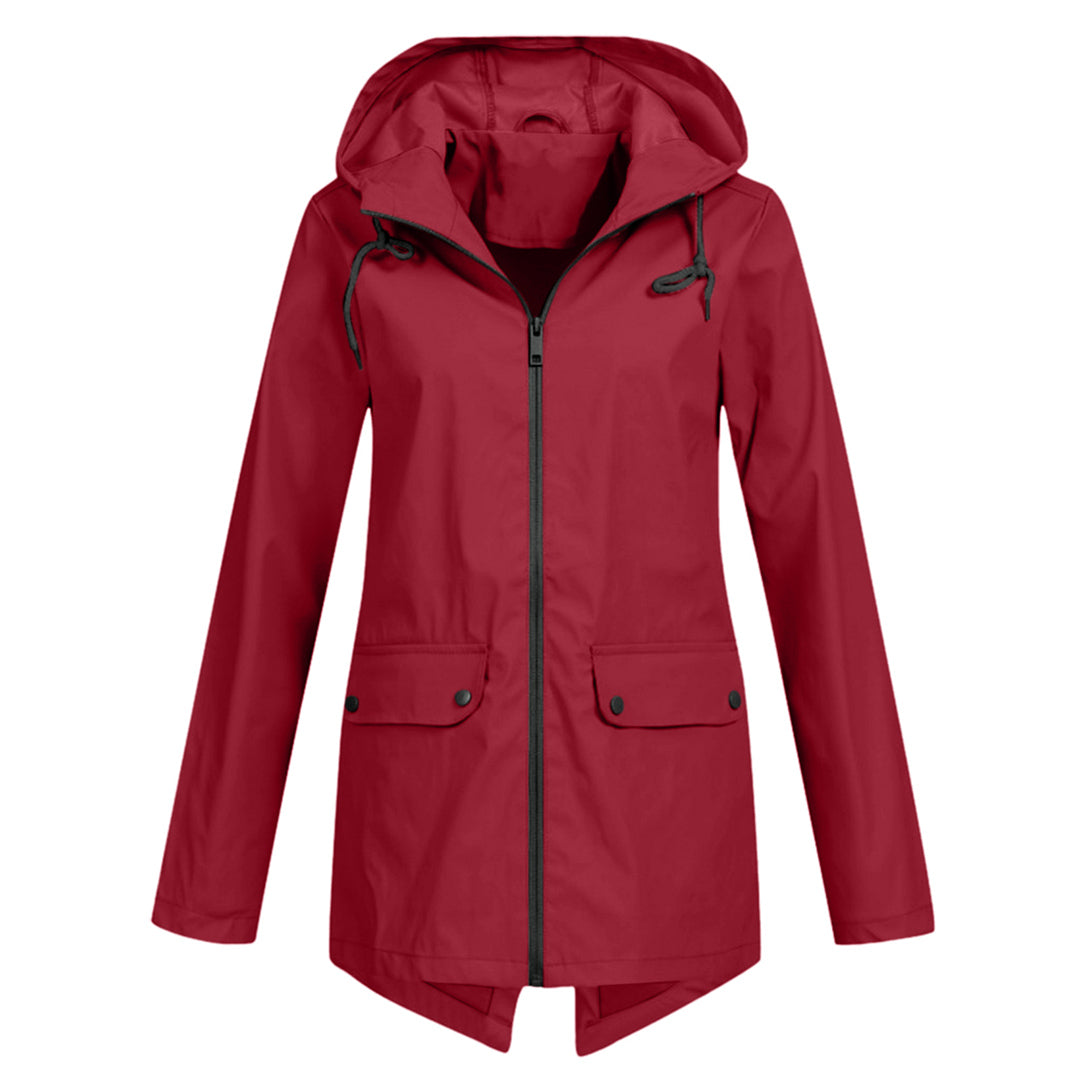Women's Waterproof Transitional Hooded Zip Jacket