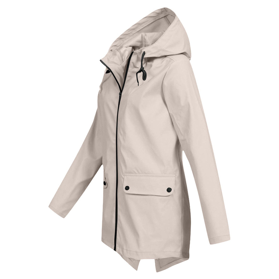 Women's Waterproof Transitional Hooded Zip Jacket