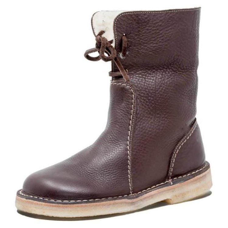 Women's Waterproof Winter Boots with Wool Fleece Lining
