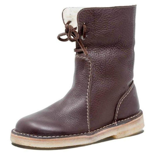 Women's Waterproof Winter Boots with Wool Fleece Lining