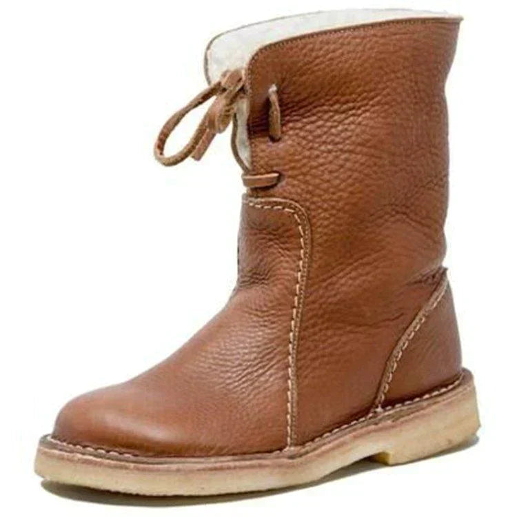 Women's Waterproof Winter Boots with Wool Fleece Lining
