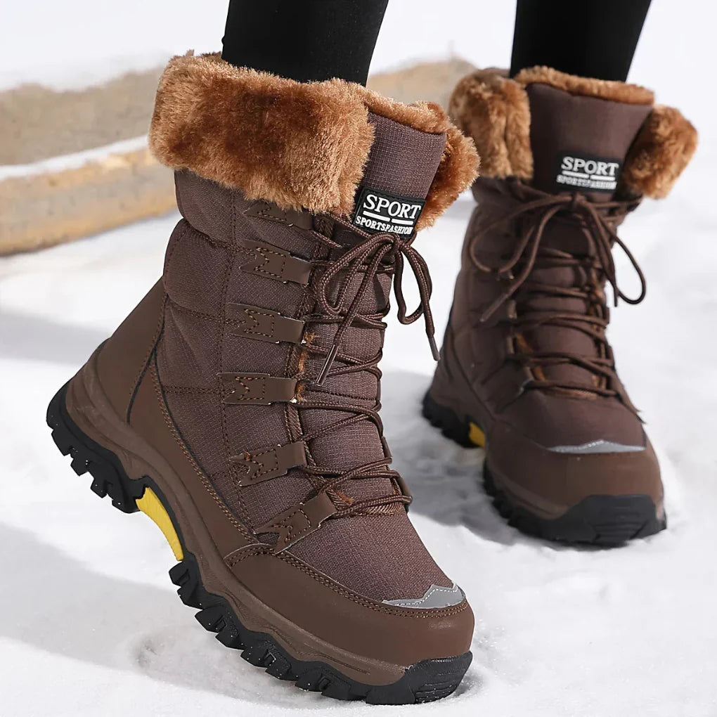 Women's Winter Boots – Soft Lining and Enhanced Grip Snow Boots