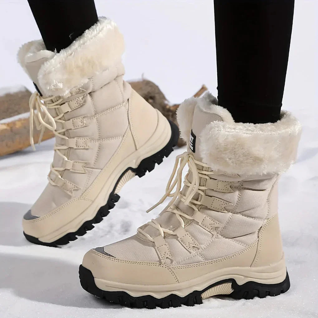 Women's Winter Boots – Soft Lining and Enhanced Grip Snow Boots
