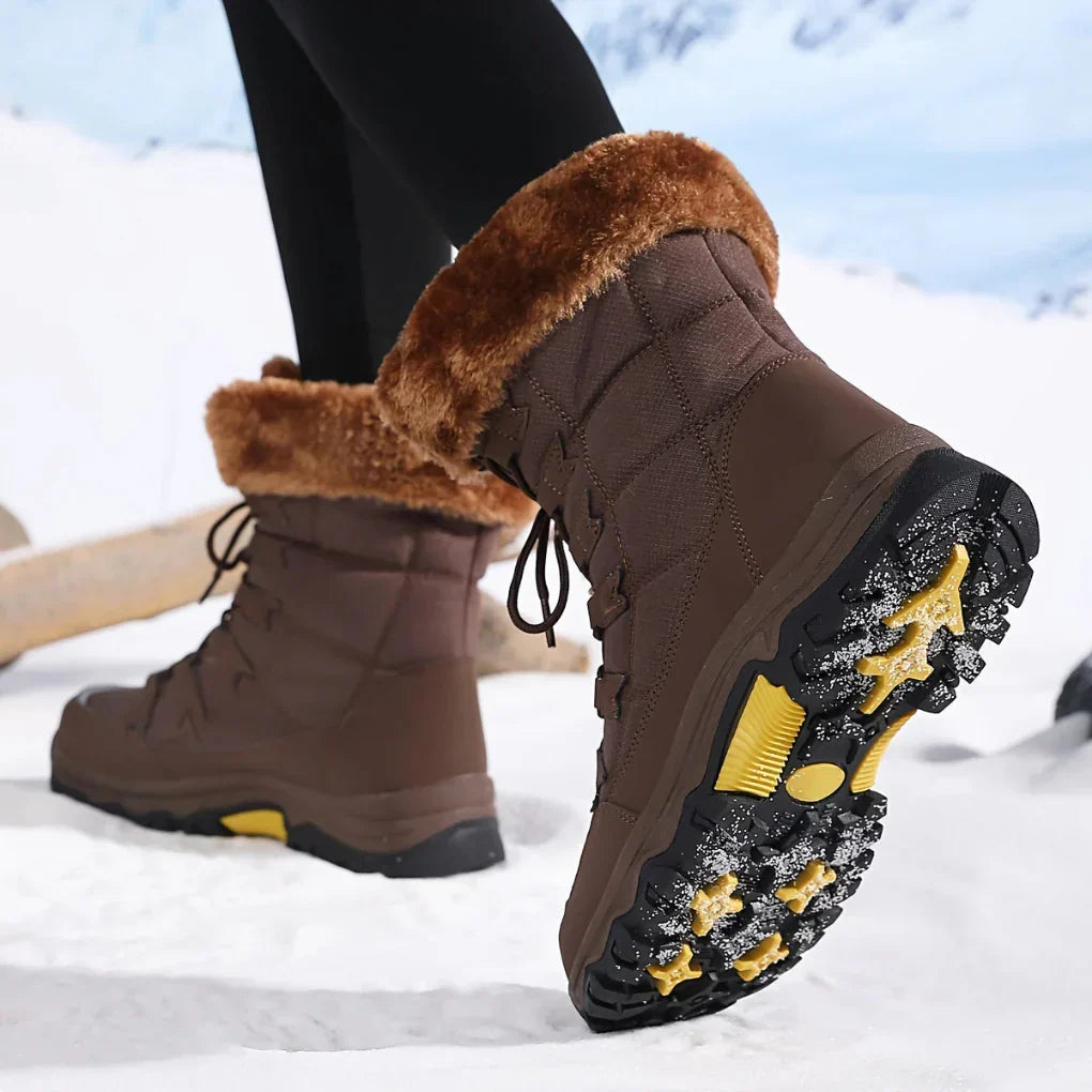Women's Winter Boots – Soft Lining and Enhanced Grip Snow Boots