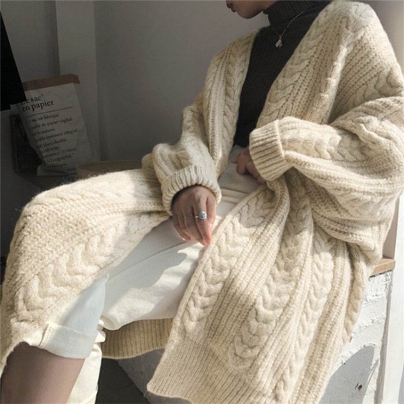 Women's Wool Knit Cardigan
