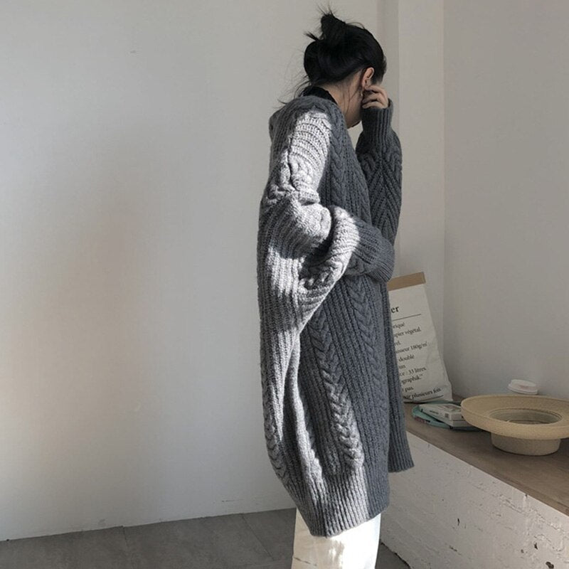 Women's Wool Knit Cardigan