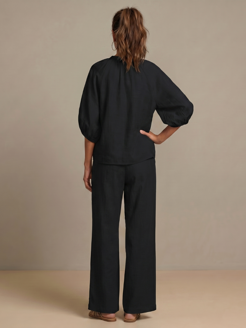 Women's Zip-Front Loungewear Set