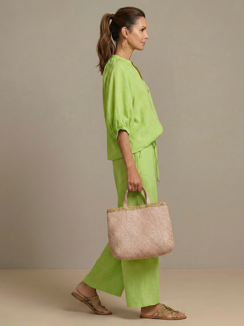 Women's Zip-Front Loungewear Set