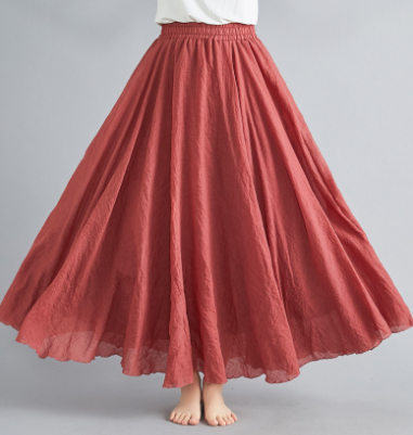 Image of Women's A-Line Maxi Skirt