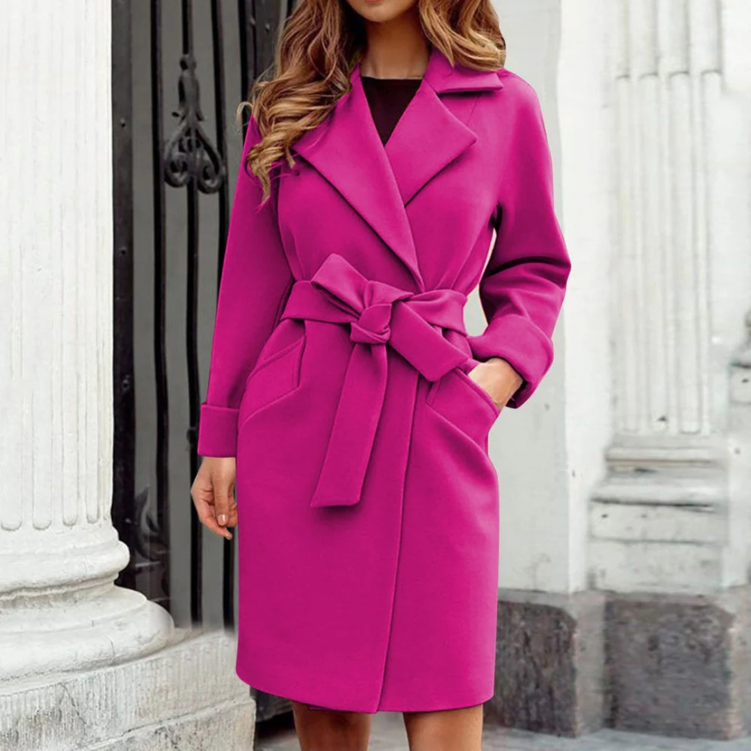 Image of Women's Belted Wrap Coat