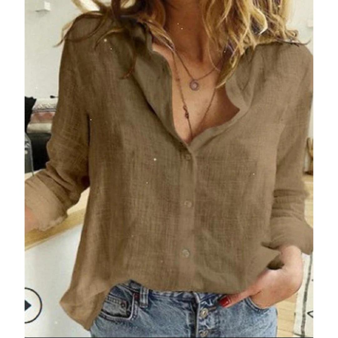 Image of Women's Bird Print Relaxed Fit Shirt