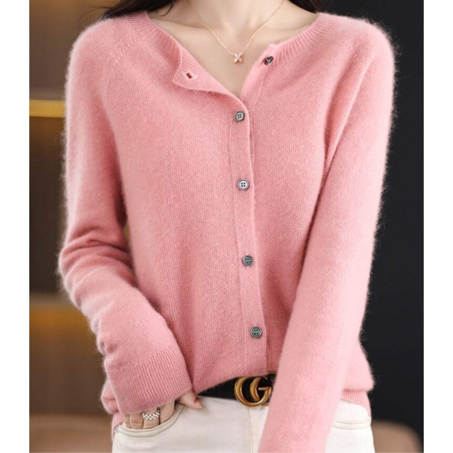 Image of Women's Button-Down Sweater