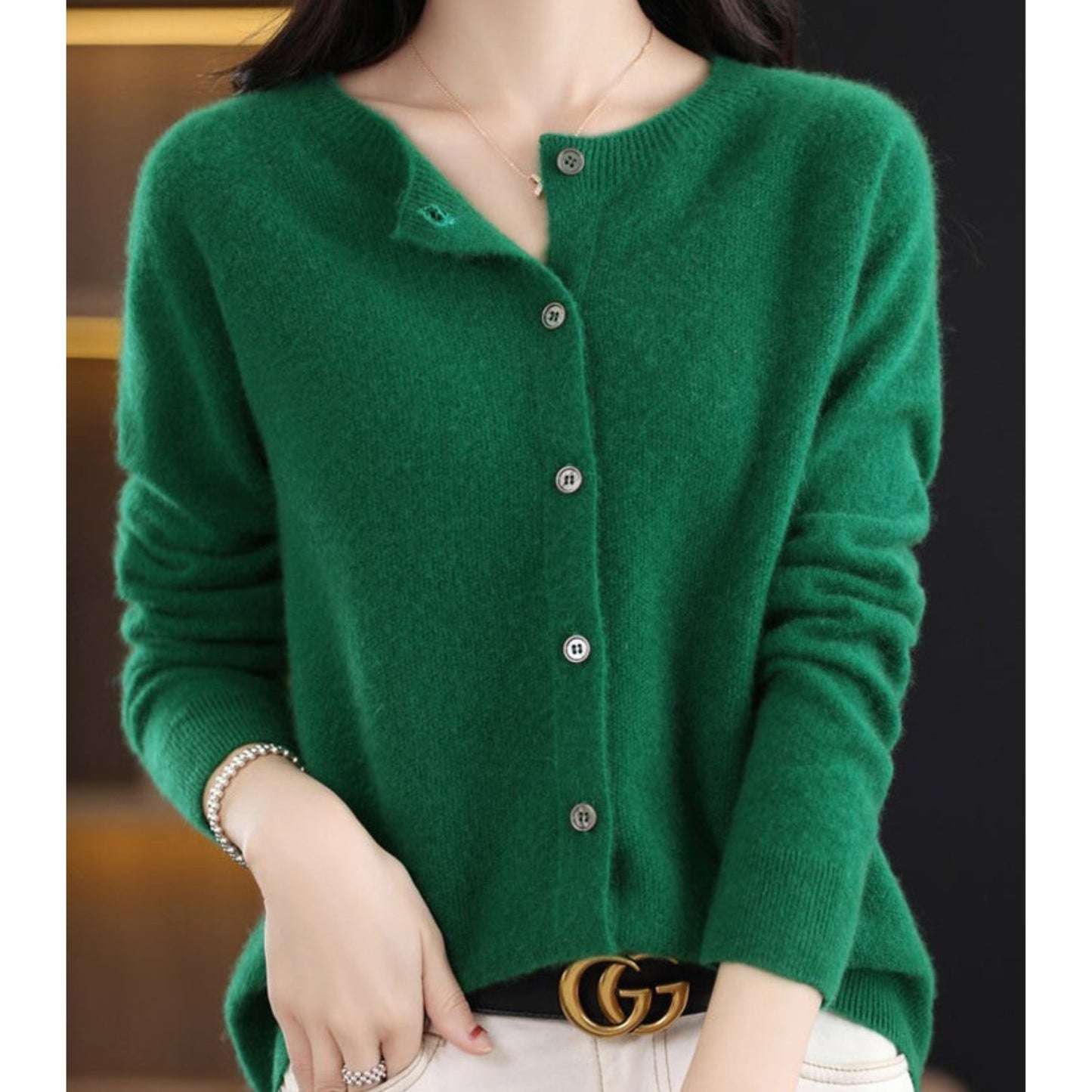 Image of Women's Button-Down Sweater