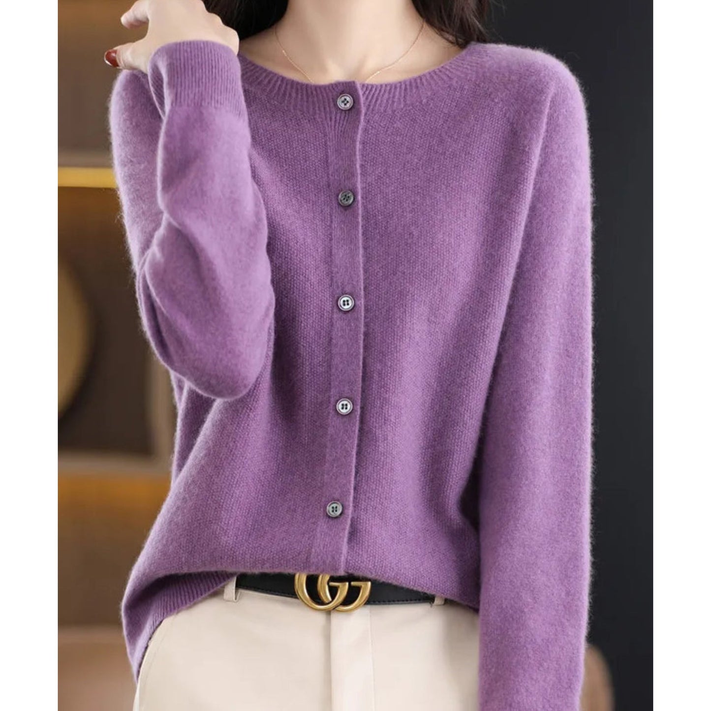 Image of Women's Button-Down Sweater