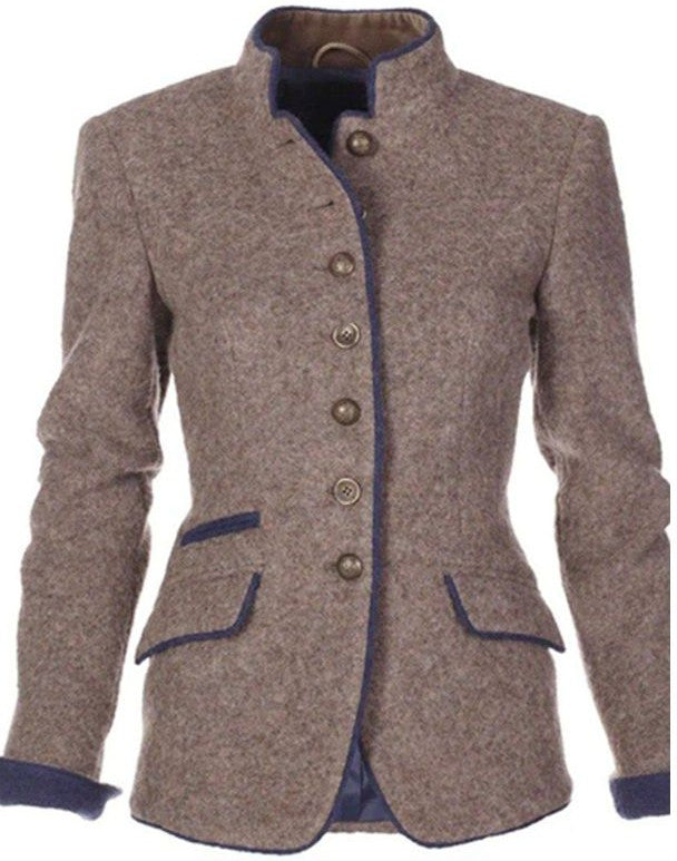 Image of Women's Button-Front Blazer Jacket