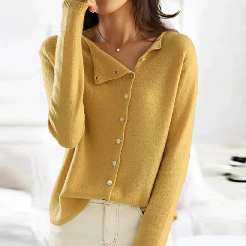 Image of Women's Button-Front Knit Sweater