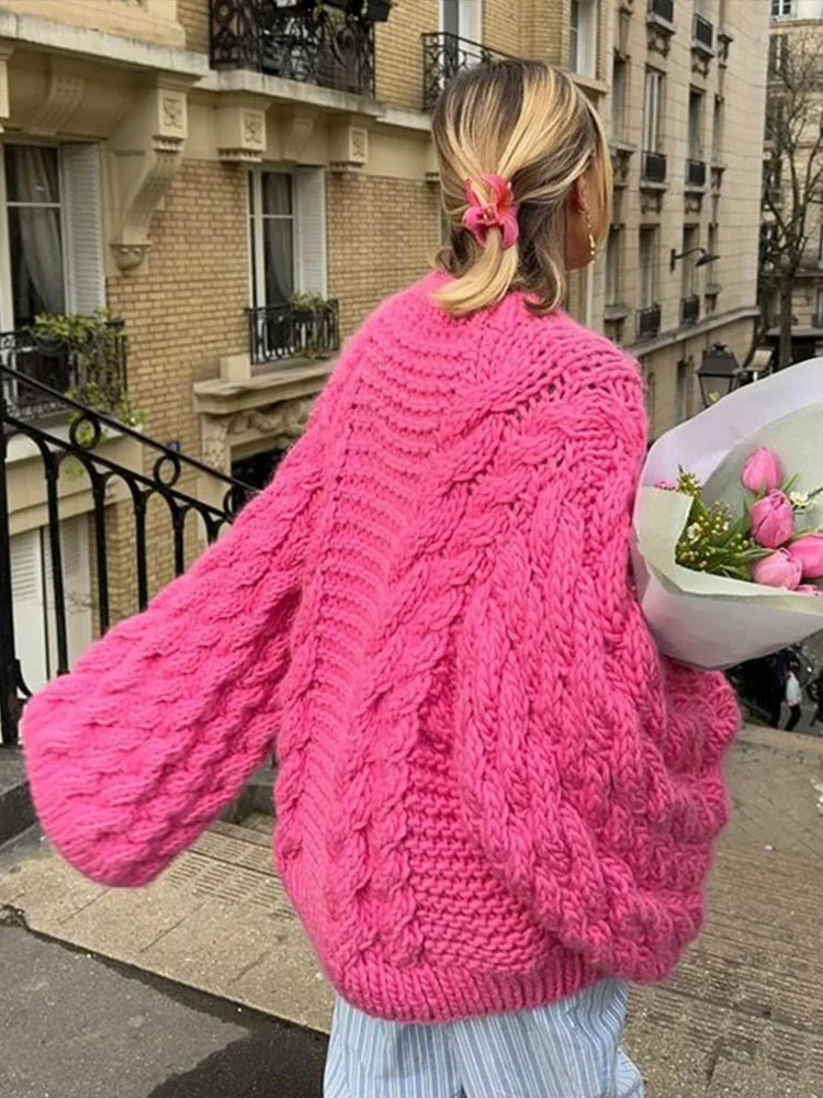 Image of Women's Cable Knit Sweater