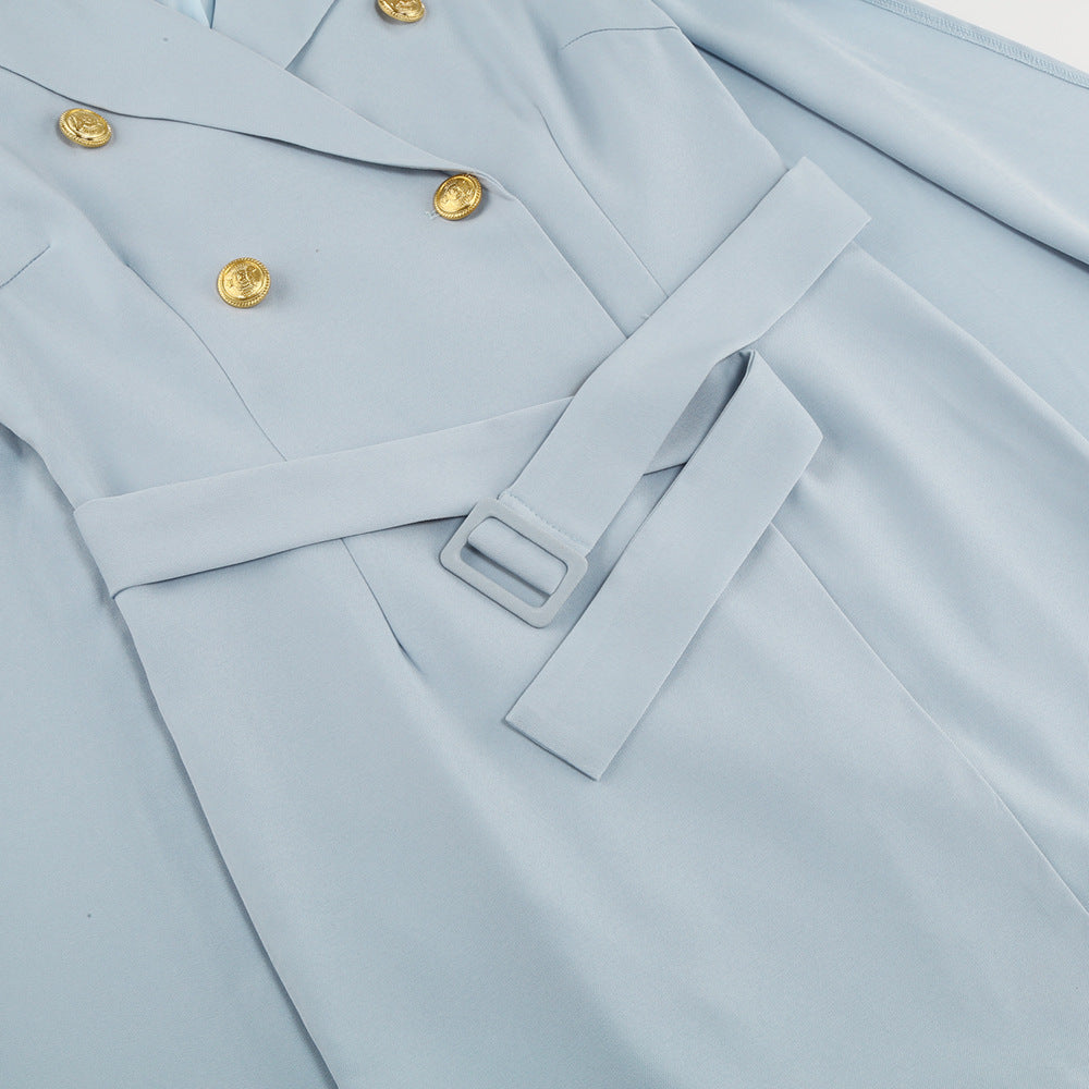 Image of Women's Cape Blazer Mini Dress