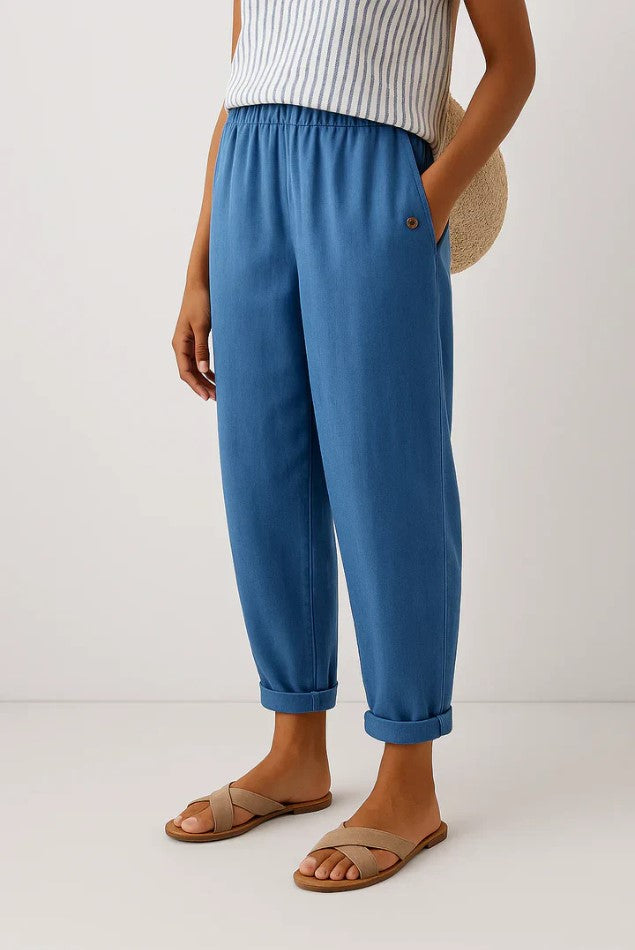 Image of Women's Cuffed Relaxed Fit Pants