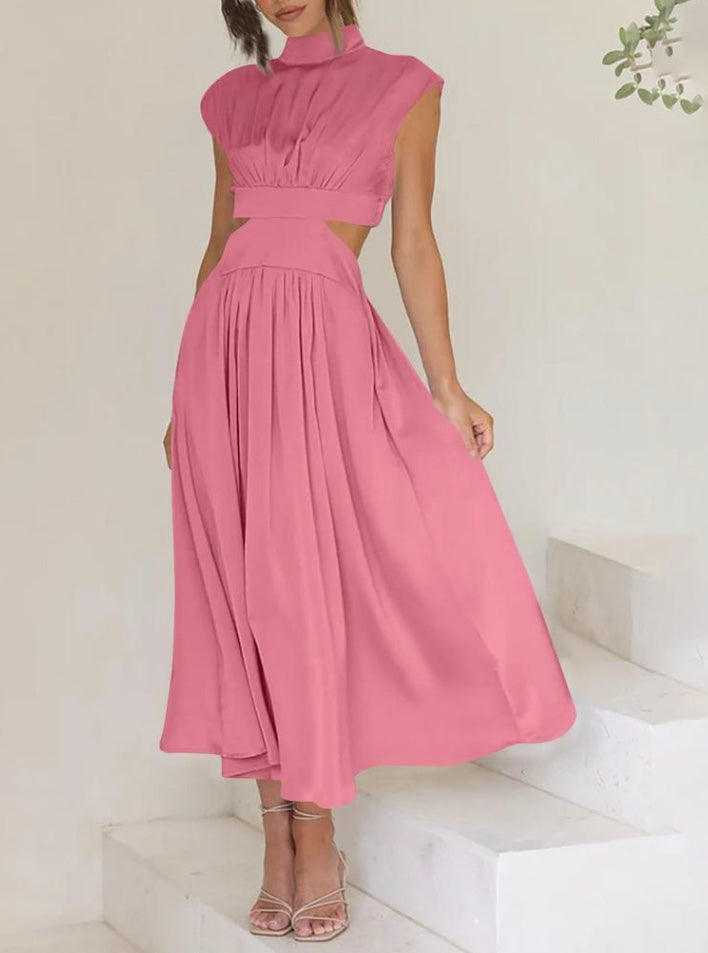 Image of Women's Cutout A-Line Maxi Dress