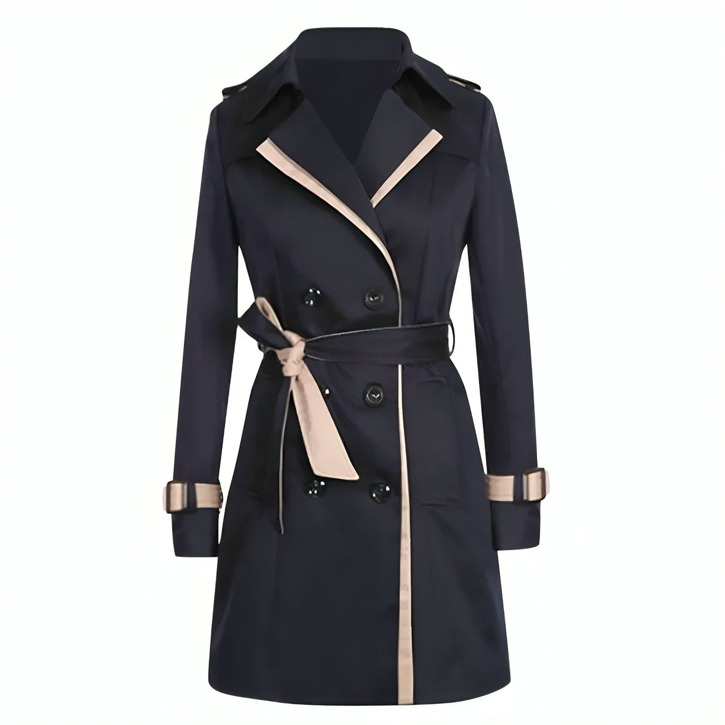 Image of Women's Double-Breasted Trench Coat