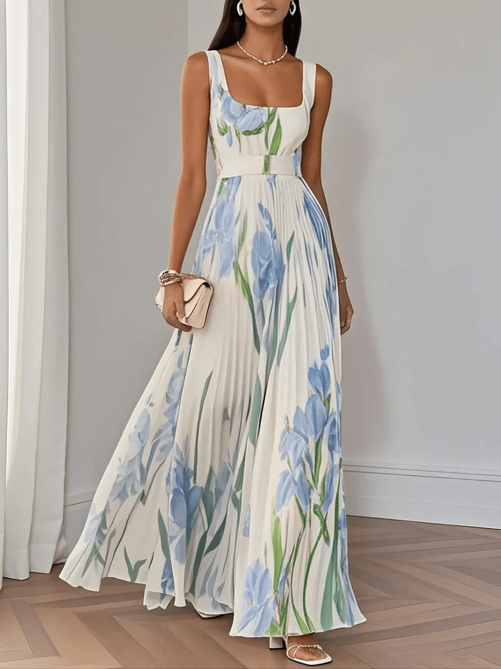 Image of Women's Floral A-Line Maxi Dress