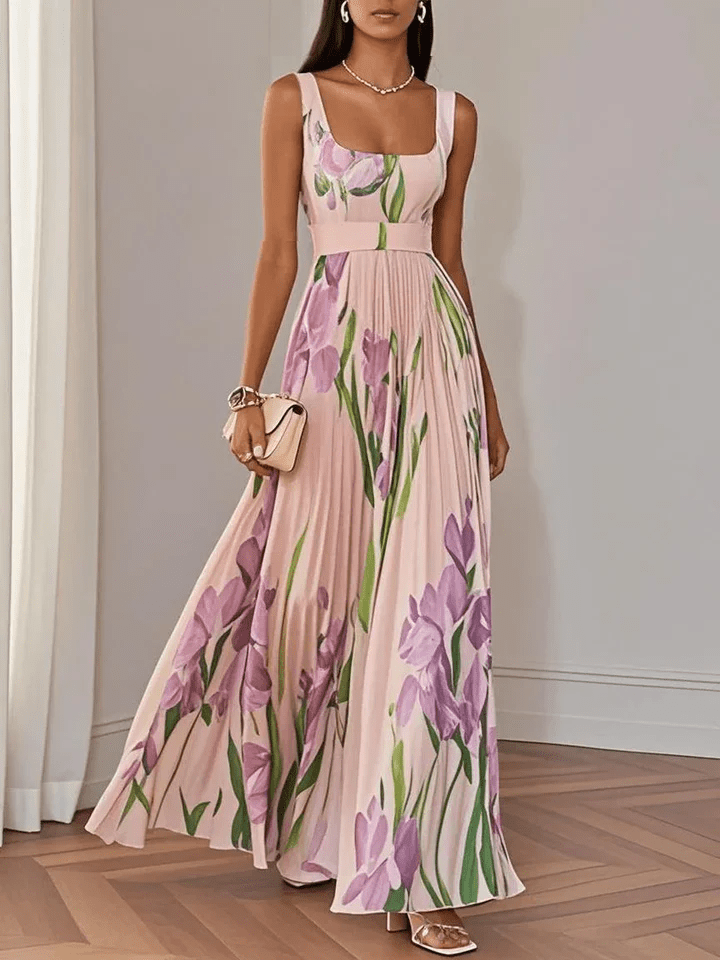 Image of Women's Floral A-Line Maxi Dress