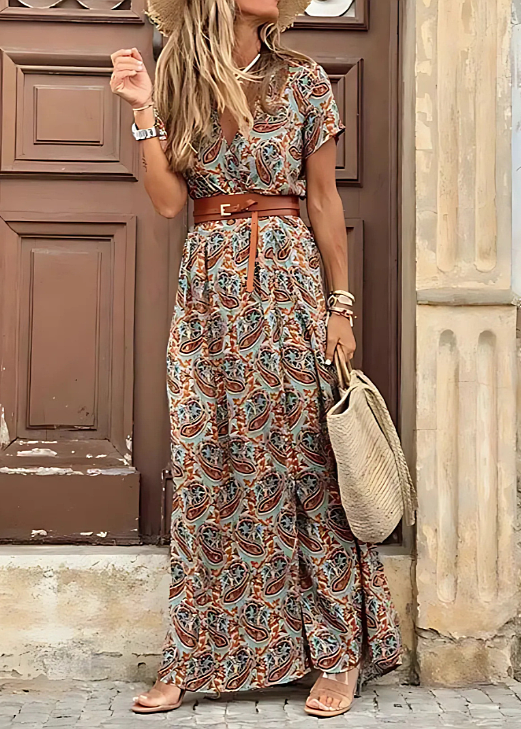 Image of Women's Floral Summer Maxi Dress
