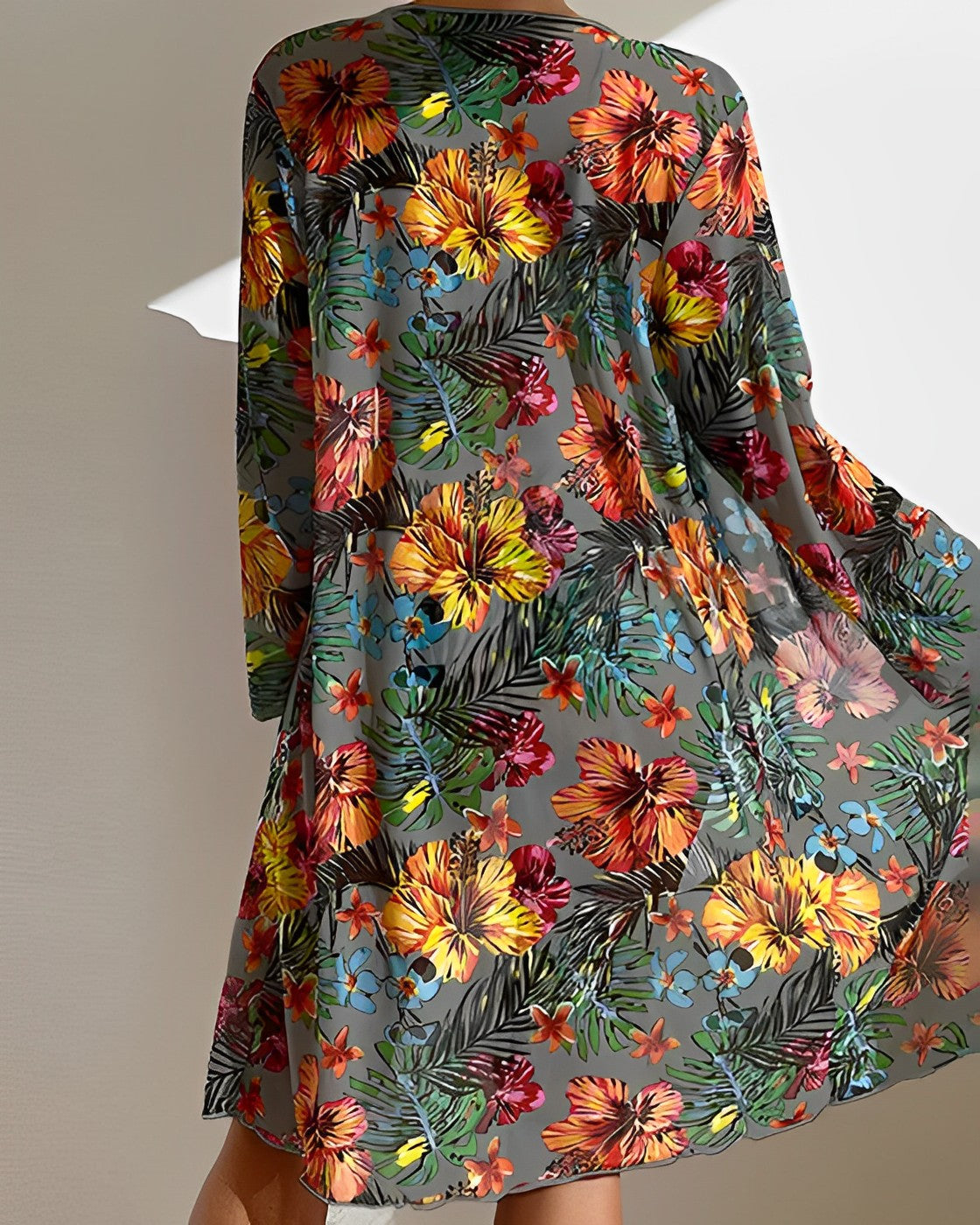 Image of Women's High Waisted Bikini Set with Cover-Up